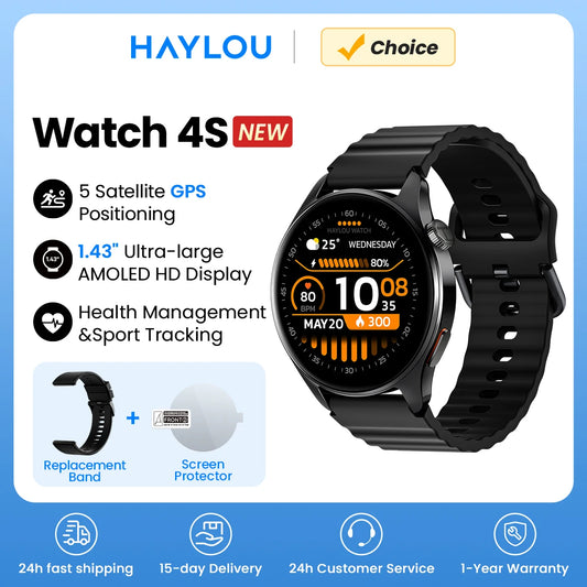 GPS Fitness Smartwatch 1.43" AMOLED With Bluetooth Calls