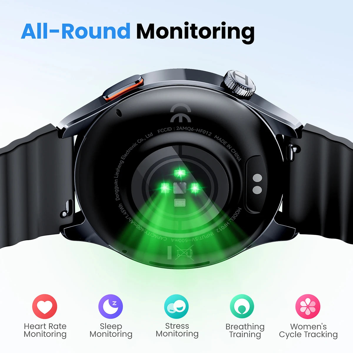 GPS Fitness Smartwatch 1.43" AMOLED With Bluetooth Calls